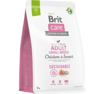 Sausā suņu barība Brit Care Adult Chicken & Insect, vistas gaļa/kukaiņi, 3 kg