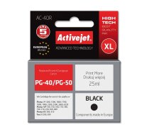 Tintes printera kasetne ActiveJet Canon PG-40, melna