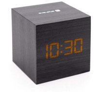 Kvarca galda pulkstenis Evelatus Multifunctional Clock EMC02, melna, koks