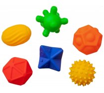 Attīstošās rotaļlietas Hencz Toys Sensory Balls 885, 27.5 cm, daudzkrāsaina, 6 gab.
