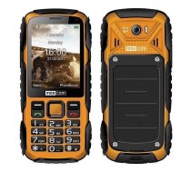 Mobilais telefons Maxcom MM920 Strong, zelta/melna (bojāts iepakojums)