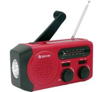 Radio uztvērējs Denver SCR-2000MK2, melna/sarkana