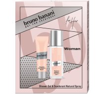 Ķermeņa kopšanas līdzekļu komplekts sievietēm Bruno Banani Woman, 125 ml, 2 gab.