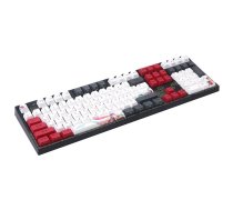 Klaviatūra Varmilo VEA108 MX Silent Red, Angļu (US), melna