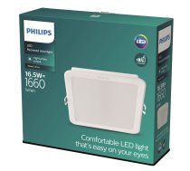 Iebūvēta lampa padziļinājums Philips Meson, 3000°K, LED, balta