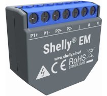 Modulis Shelly EM WiFi Energy Meter and Contactor Control