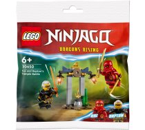 Konstruktors LEGO® Ninjago Kai un Raptona tempļa cīņa & Turnīra treniņu laukums 30650