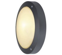 Āra sienas lampa SLV Bulan, 60W, E14, IP44, antracīta, 27 cm x 7 cm