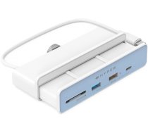 Dokstacija Hyperdrive 6-in-1 USB-C HUB, balta