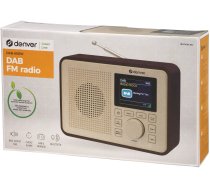 Radio uztvērējs Denver GREENLine DAB-60DW, brūna