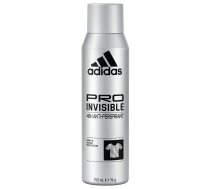 Vīriešu dezodorants Adidas Pro Invisible, 150 ml