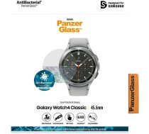 Aizsargstikls PanzerGlass For Samsung Galaxy Watch4 Classic - 45.5mm, caurspīdīga