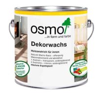 Vasks kokam Osmo Wood Wax Finish 3119, zīda pelēks, 0.125 l