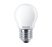 Spuldze Philips LED, P45, silti balta, E27, 3.4 W, 470 lm