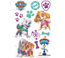 Sienas uzlīme Nickelodeon Paw Patrol Skye & Everest, daudzkrāsaina