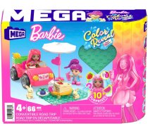 Konstruktors Mega Bloks Barbie Covertible Road Trip HKF90, plastmasa