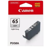Tintes printera kasetne Canon CLI-65 LGY, gaiši pelēka, 12.6 ml