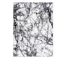 Paklājs iekštelpu Hakano Vers Marble, balta/grafīta, 190 cm x 140 cm