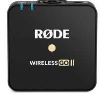 Bezvadu mikrofons Røde Wireless Go II, melna