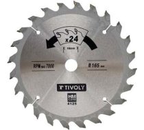 Griešanas disks Tivoly Circular Saw Blade, 190 mm x 30 mm