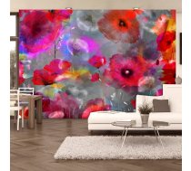 Fototapete Artgeist Painted Poppies SFT267, 70 cm x 100 cm