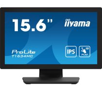 Monitors Iiyama T1634MC-B1S, 15.6", 25 ms