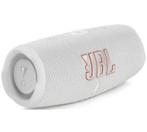 Bezvadu skaļrunis JBL Charge 5, balta, 40 W