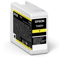 Tintes printera kasetne Epson UltraChrome Pro 10 T46S4, dzeltena, 25 ml