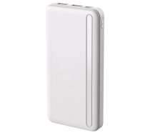 Lādētājs-akumulators (Power bank) Setty PB1-100, 10000 mAh, balta