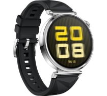 Viedais pulkstenis Huawei Watch GT 5 Active 41mm, sudraba/melna