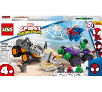 Konstruktors LEGO® Marvel Spidey And His Amazing Friends Halks pret Degunradzi: kravas auto cīņa 10782