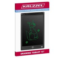 Zīmēšanas tāfele Kruzzel Drawing Tablet 22455, 25 cm, melna/zaļa