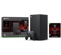 Spēļu dators Microsoft XBOX Series X + Diablo IV, HDMI / 3 x USB, 1 TB