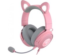 Vadu spēļu austiņas Razer Kraken Kitty V2 Pro, rozā