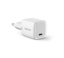 Telefona lādētājs Epico 30W PD MINI, USB-C, balta, 30 W