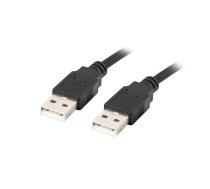 Kabelis Lanberg CA-USBA-20CU-0005-BK USB Type A Male, USB Type A, 0.5 m, melna