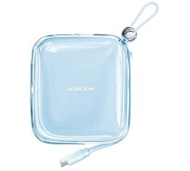 Lādētājs-akumulators (Power bank) Joyroom Jelly JR-L004, 10000 mAh, 12.5 W, gaiši zila