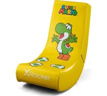 Spēļu krēsls X Rocker Nintendo Video Rocker Yoshi, 65 x 41 x 85 cm, dzeltena