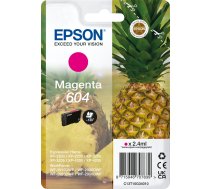 Tintes printera kasetne Epson C13T10G34010 604, fuksīna (magenta), 2.4 ml