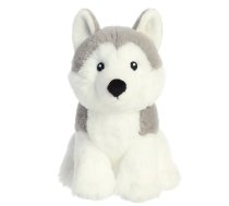 Mīkstā rotaļlieta Aurora Eco Nation Husky, balta/pelēka, 19 cm