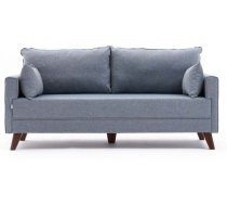 Dīvāns Hanah Home Bella, zila, 81 x 177 cm x 85 cm