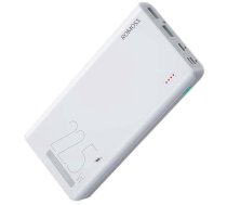 Lādētājs-akumulators (Power bank) Romoss SENSE6F, 20000 mAh, 22.5 W, balta