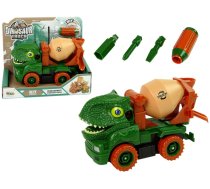 Rotaļu traktors Lean Toys Dinosaur Truck 10422, zaļa