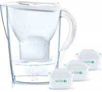 Ūdens filtra krūze Brita Marella Cool, 2.4 l, balta