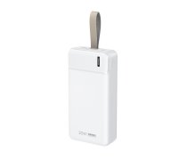 Lādētājs-akumulators (Power bank) Remax RPP-289 Pure, 30000 mAh, 20 W, balta