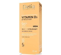 Acu krēms sievietēm Delia Cosmetics Vitamin D3 Precursor, 15 ml