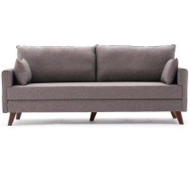 Dīvāns-gulta Hanah Home Bella, brūna, 81 x 208 cm x 85 cm