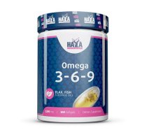 Uztura bagātinātājs Haya Labs Omega 3-6-9, 200 gb.