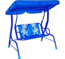 Šūpuļdīvāns Besk, zila, 115 cm x 75 cm x 110 cm