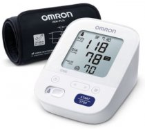 Augšdelma asinsspiediena mērītājs Omron M3 Comfort New, Balta